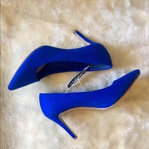 Retro Old Navy Cobalt Blue Heels 7